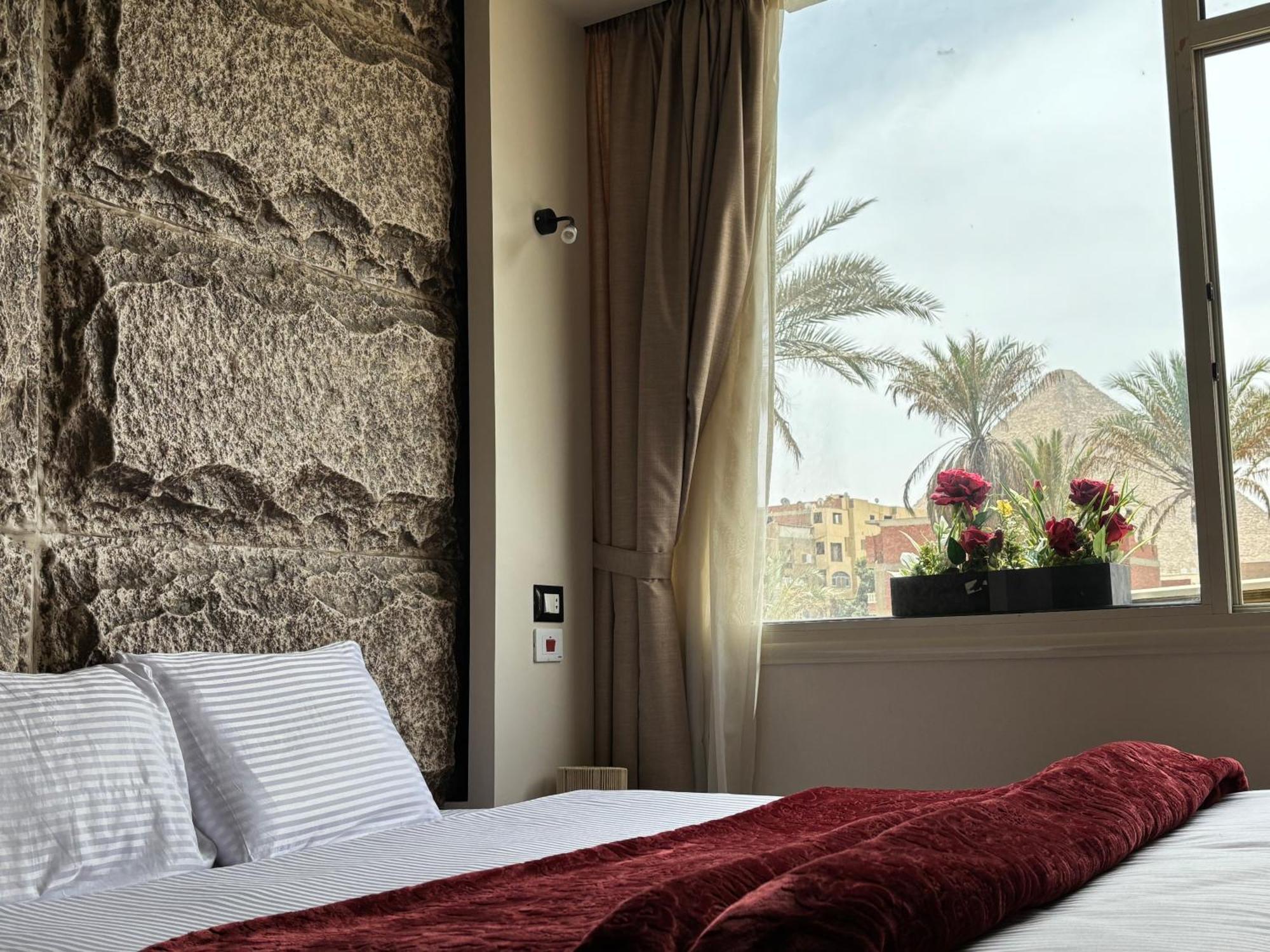 Master Pyramids Hotel Al Kawm al Akhdar Kültér fotó
